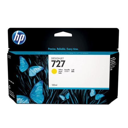 HP 727 130ml Yellow Ink Cartridge